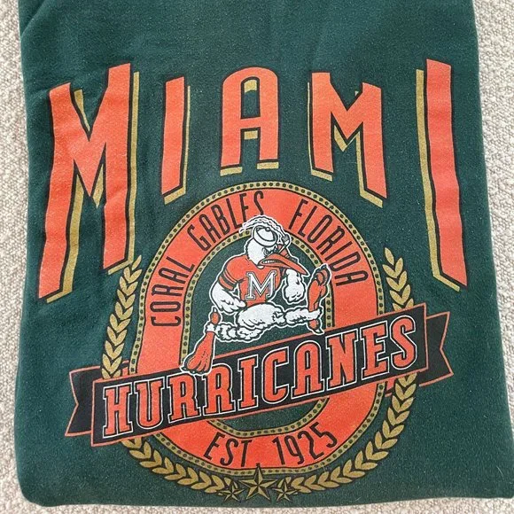 Miami Hurricanes Coral Gables Est 1925 Coral Gables Florida Collection  shirt tee